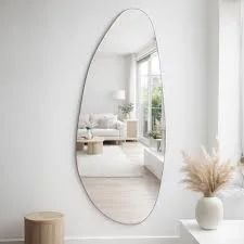 Organic Asymmetric Wall Mirror