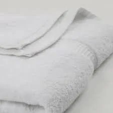 White Cotton Bath Towel
