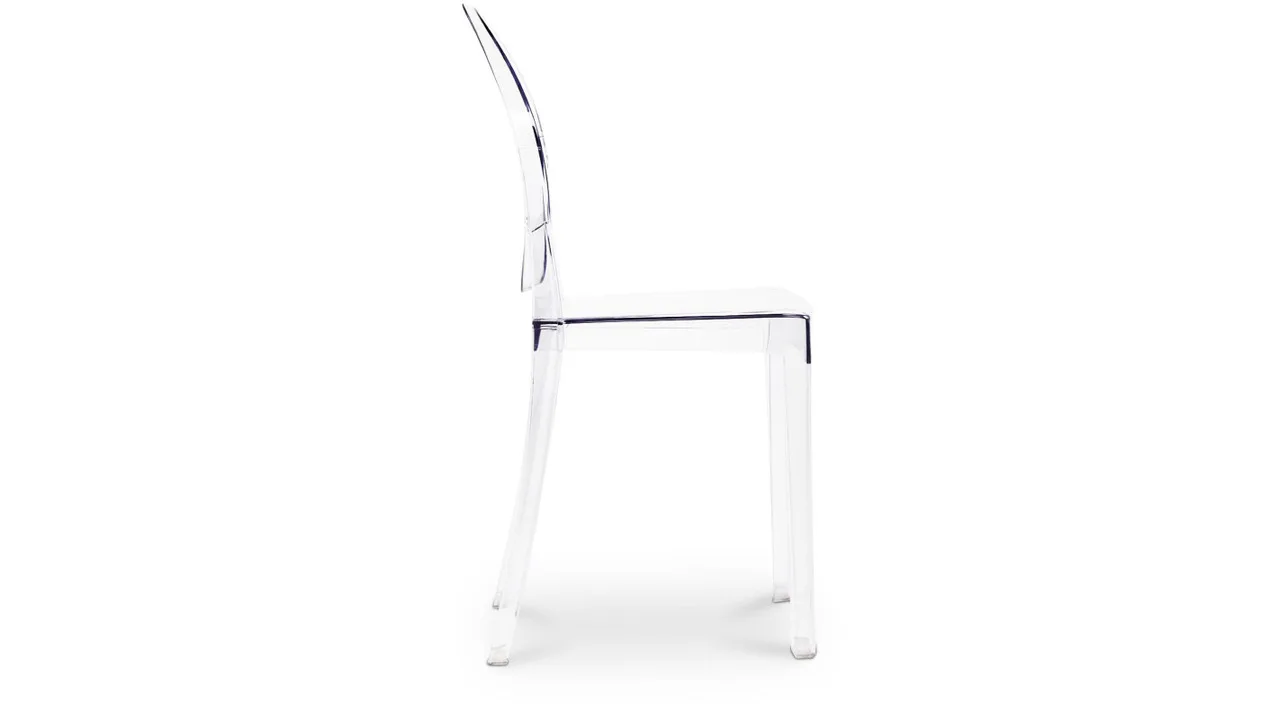 Ghost Transparent Geometric Chair