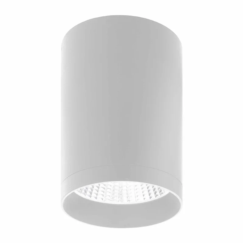 White Cylindrical Ceiling Cylinder Light