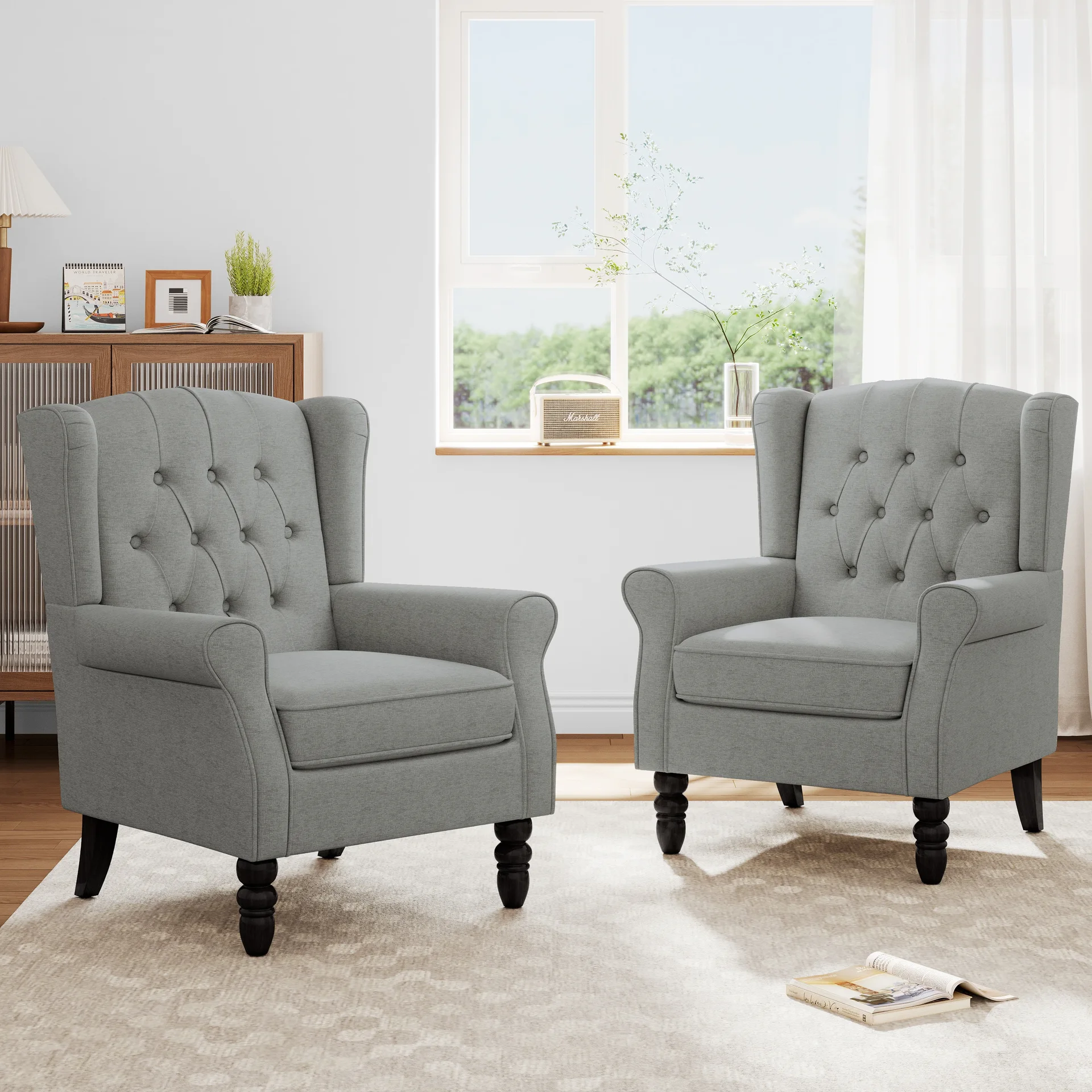 Wingback Armchair