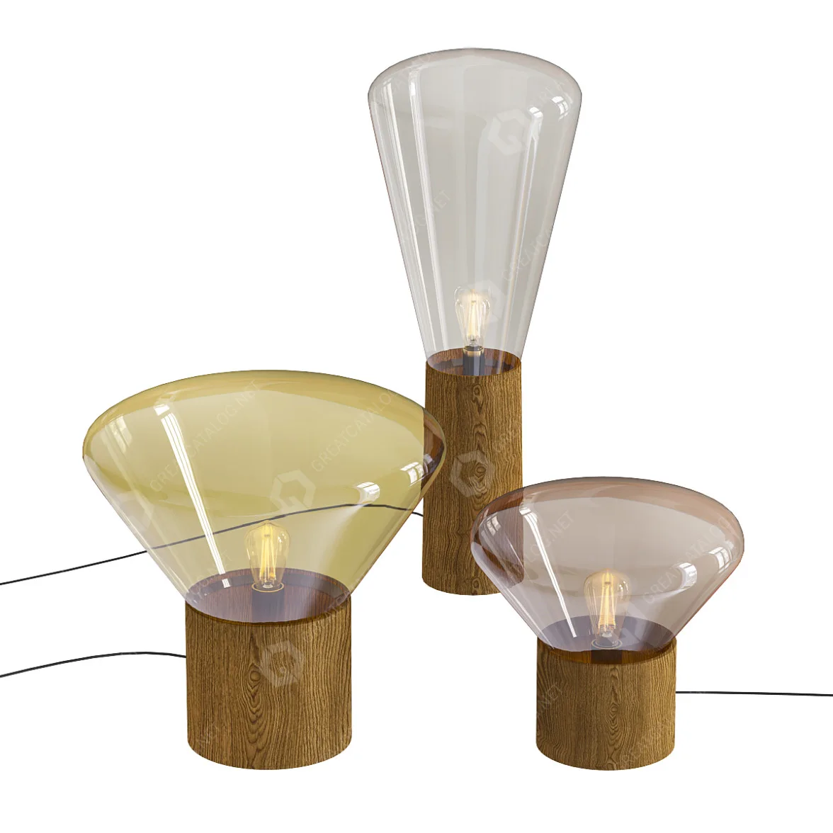 Table Lamps Brokis Muffins 3D model #29254 | GreatCatalog