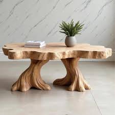 Organic Live Edge Coffee Table