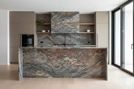 Fusion quartzite Polished Stone Kitchen Island