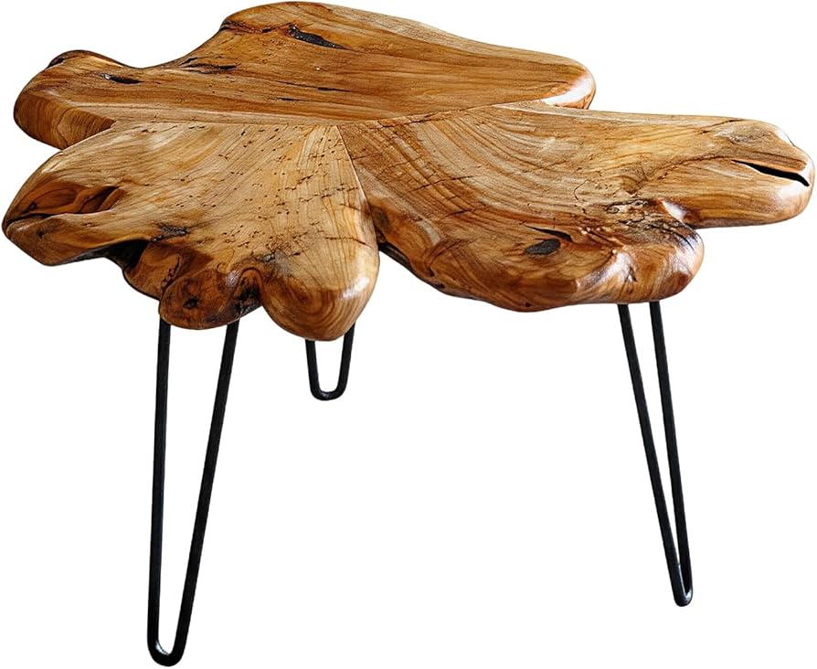 Organic Live Edge Coffee Table