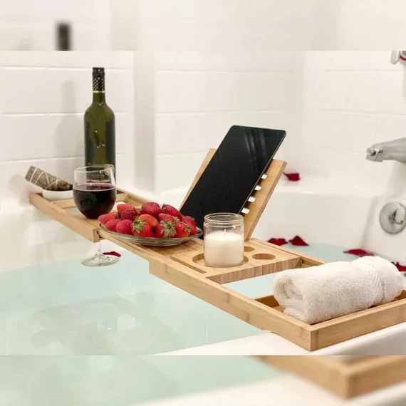 Natural Bathtub Caddy