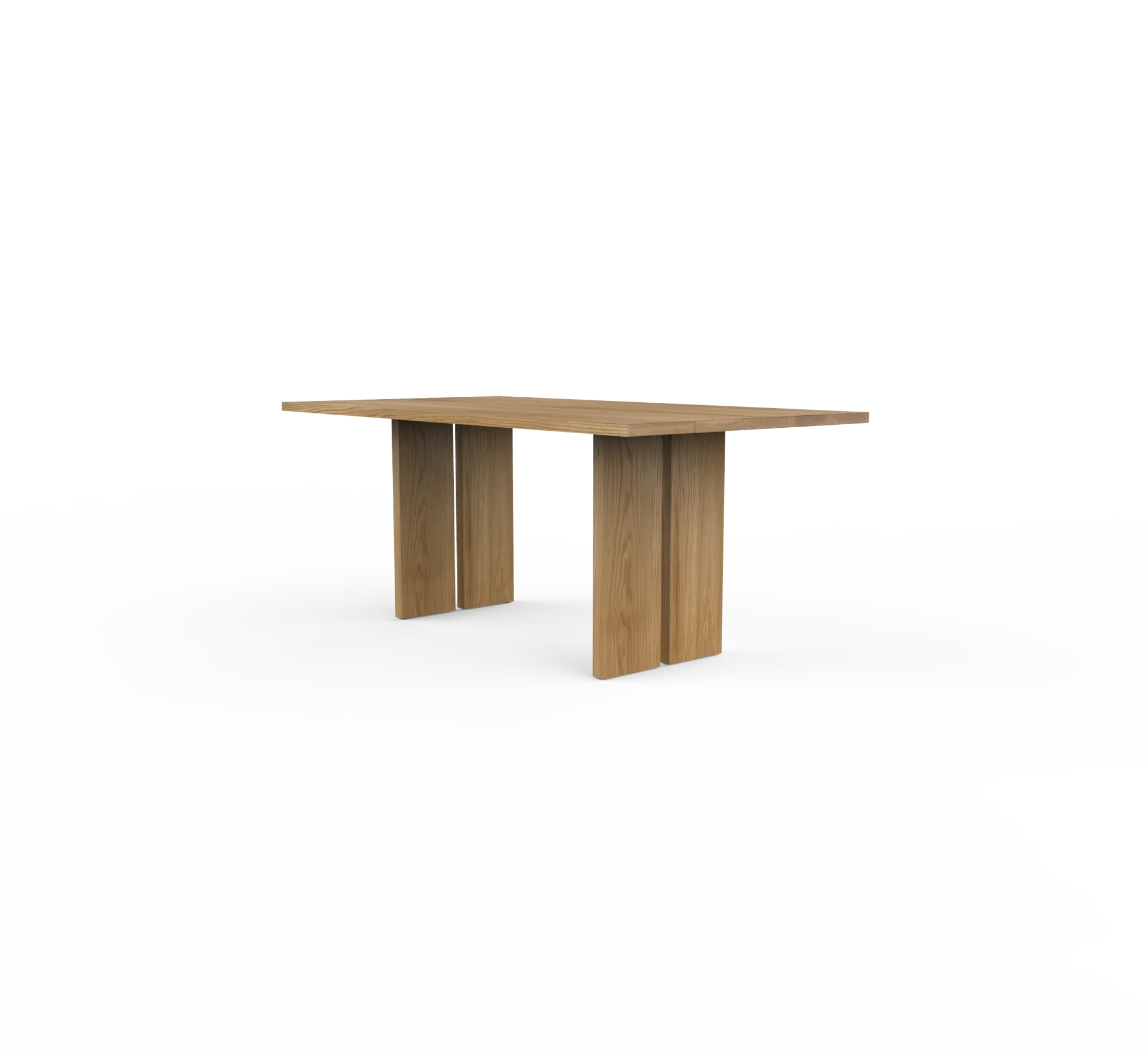 Together Minimalist Rectangular Dining Table