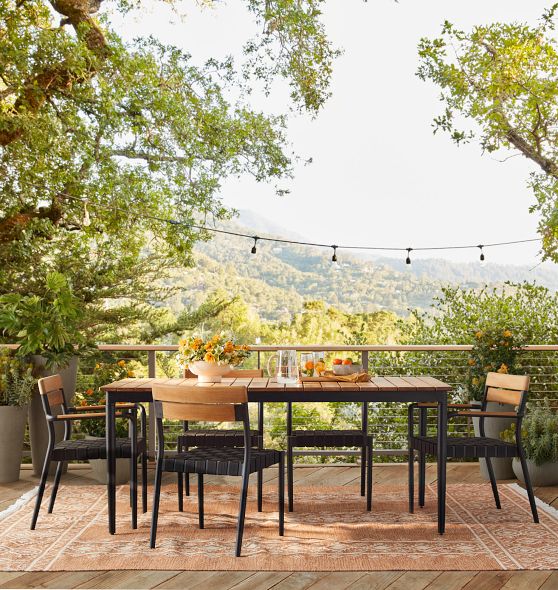 Bayocean Rectangular Outdoor Dining Table