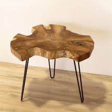 Takara Natural Wood Live Edge Coffee Table