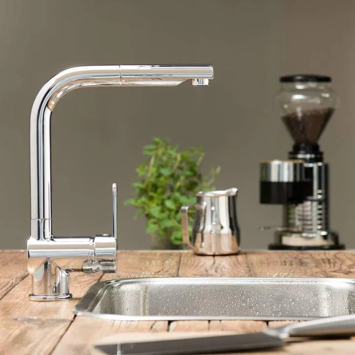 Schütte London Chrome Kitchen Faucet