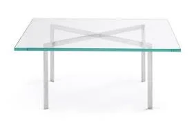 Barcelona Square Glass Coffee Table