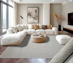 Gray Woven Textured Area Rug