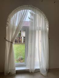 Arched Sheer Curtains