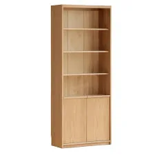 Natural Wood Modular Bookcase