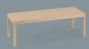 Muuto Workshop Minimalist Oak Coffee Table