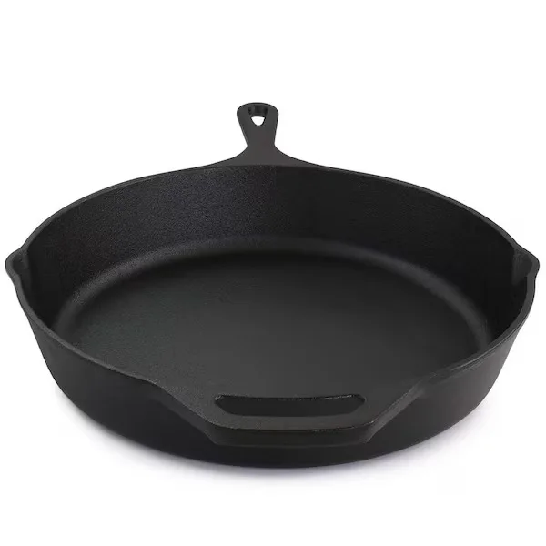 MegaChef Classic Round Cast Iron Skillet