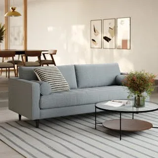 Sven Tufted Fabric Sofa