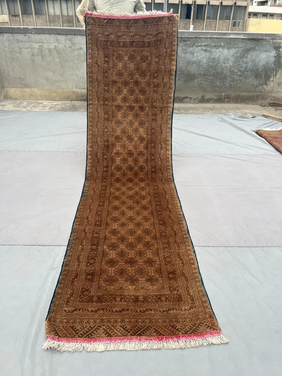 Antique Wool Runner Rug