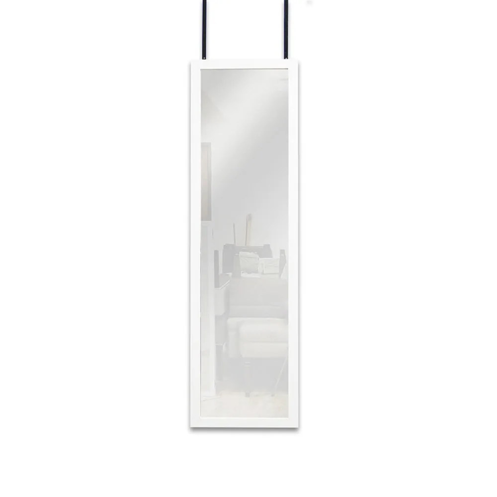 Mirrotek White Rectangular Full Length Mirror