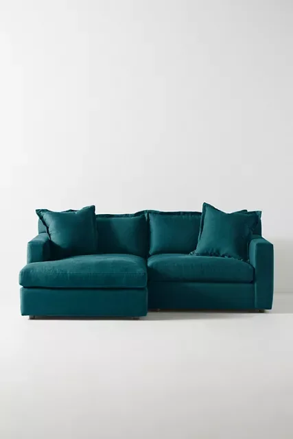 Katina Petite Chaise Sectional Sofa
