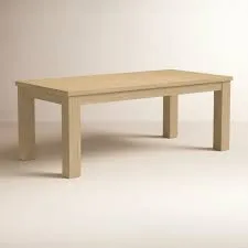 Dutton Natural Wood Rectangular Dining Table
