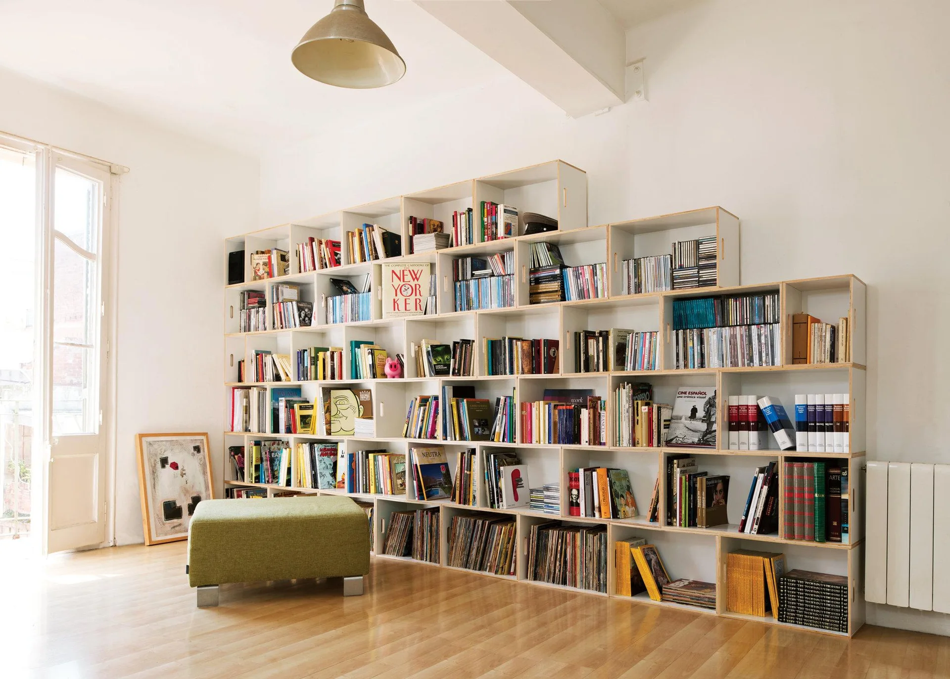 BrickBox Modular Grid Bookcase