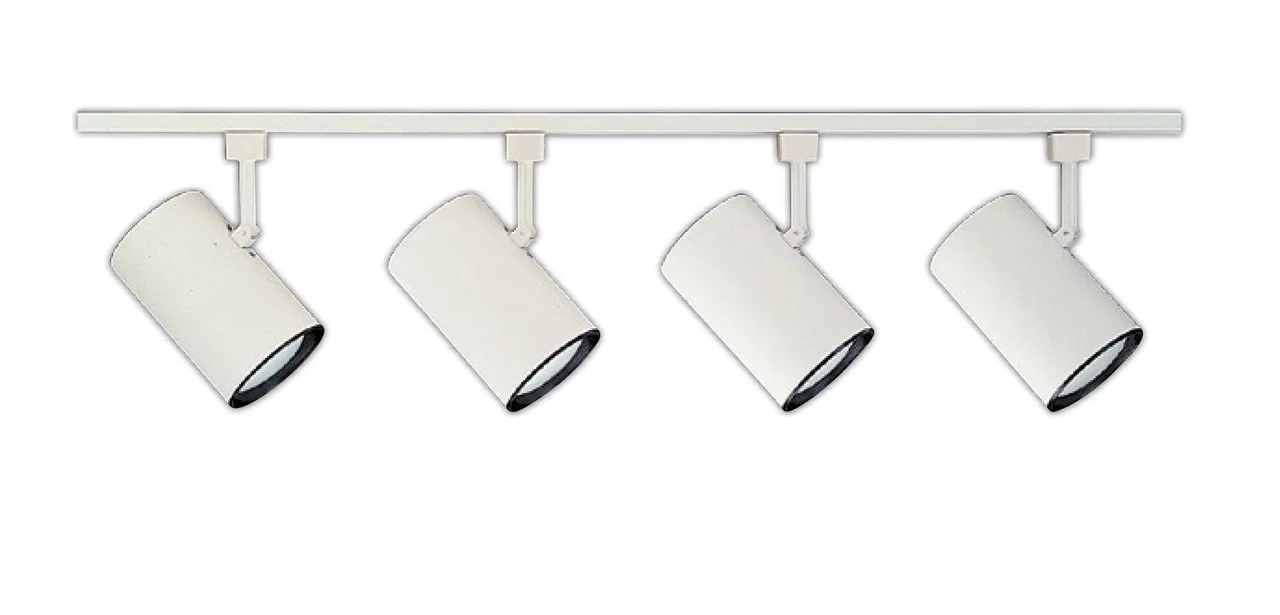 NICOR White Linear Track Lighting