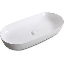 Ruvati Oval Ceramic Vessel Sink