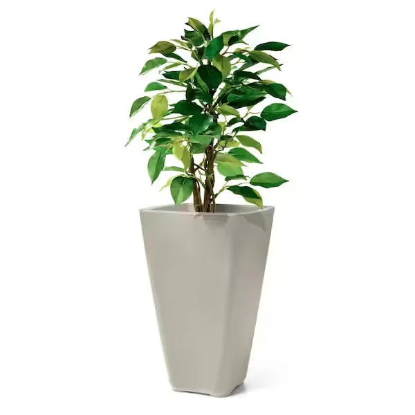 Bridgeview Modern Square Potted Plant