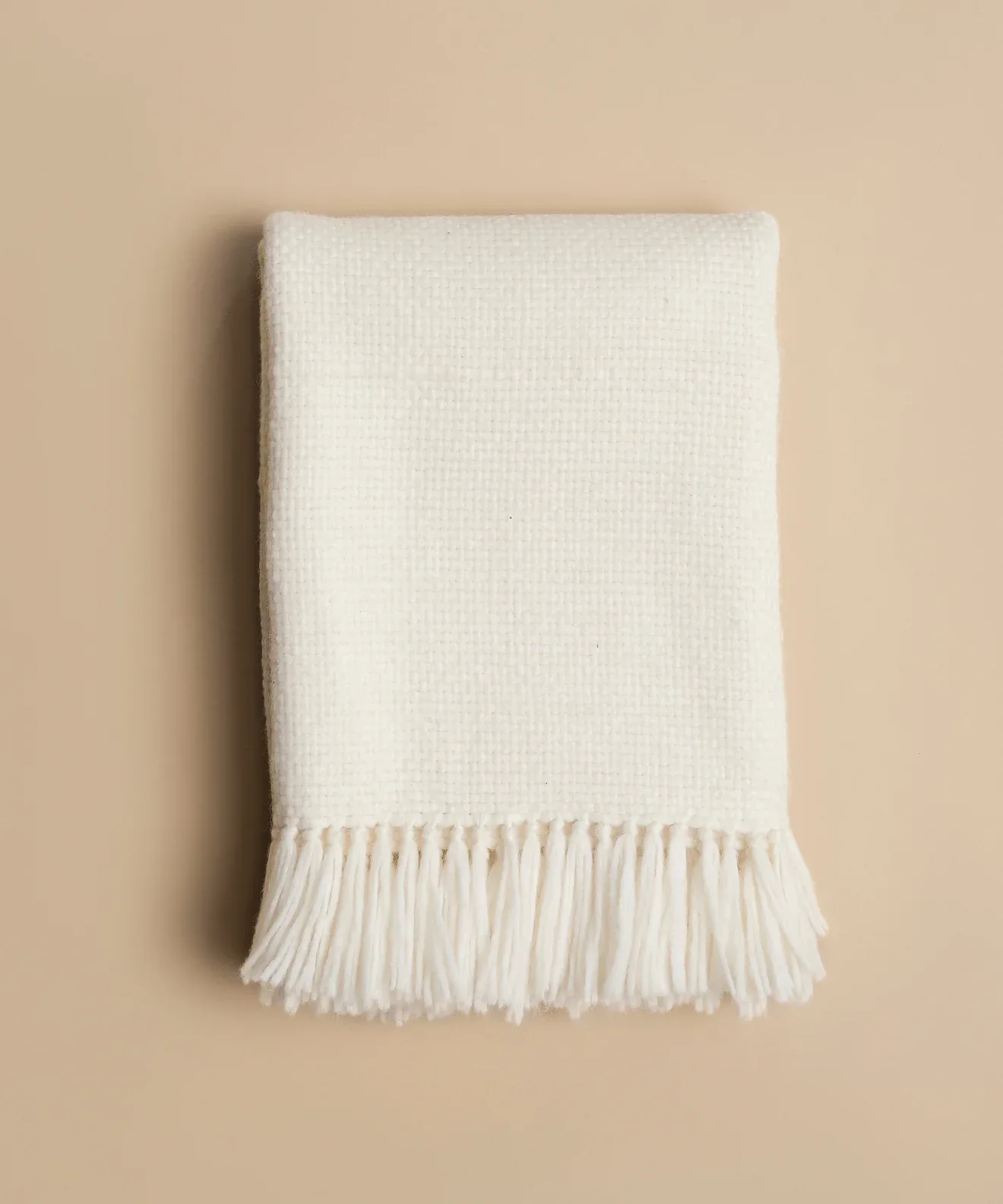 Alpaca Basketweave Throw