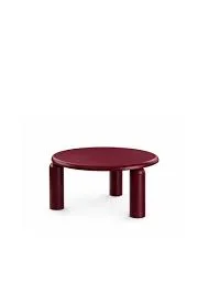 NEO LOW Round Lacquered Wood Coffee Table