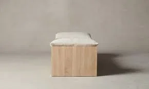 Montauk Minimalist Upholstered Bench