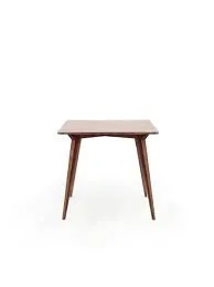 YRKE Walnut Square Dining Table