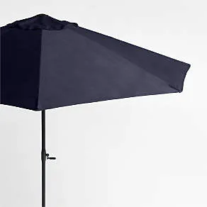 Navy Blue Round Patio Umbrella