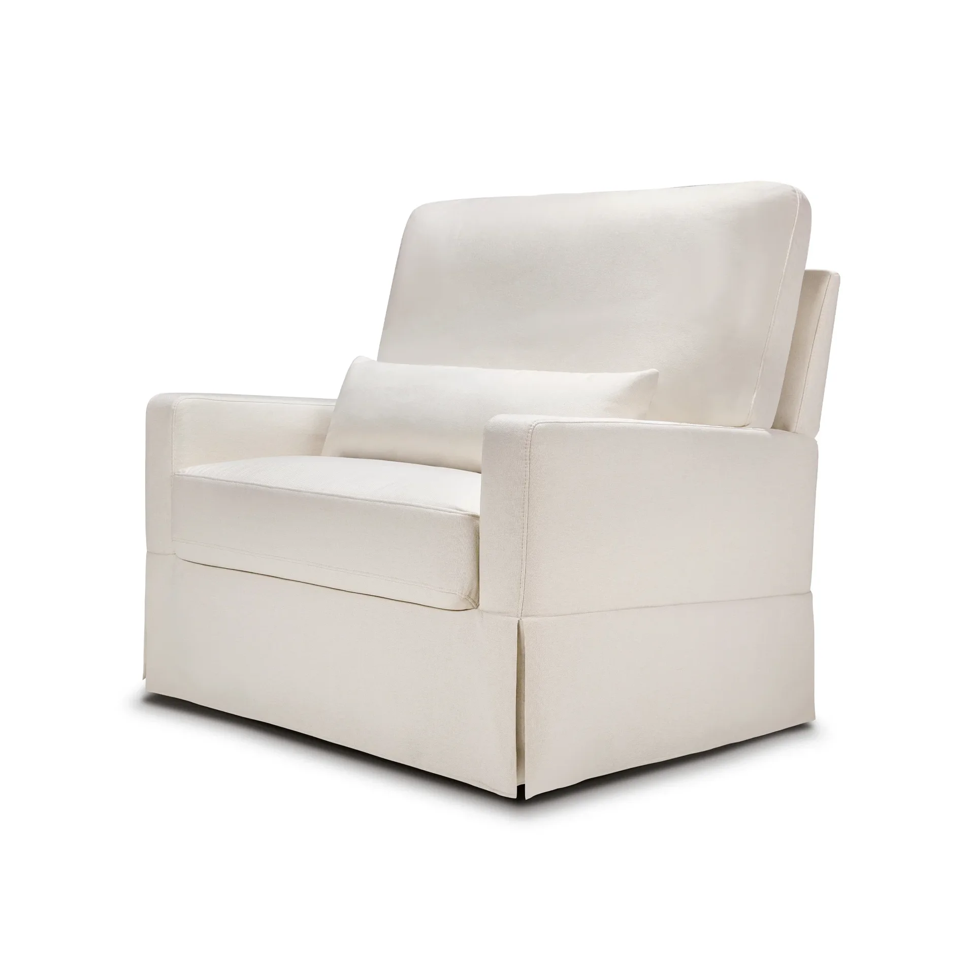 Crawford White Slipcovered Armchair