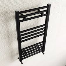 Naples Matte Black Towel Radiator