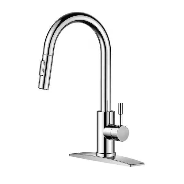 Androme Polished Chrome Kitchen Faucet