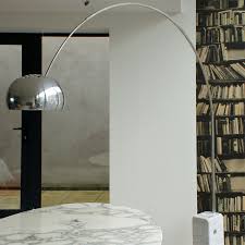 Flos Arco Polished Chrome Arc Floor Lamp