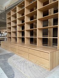 Haven Natural Walnut Shelving Unit