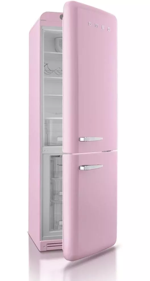 Smeg Pink Retro Refrigerator