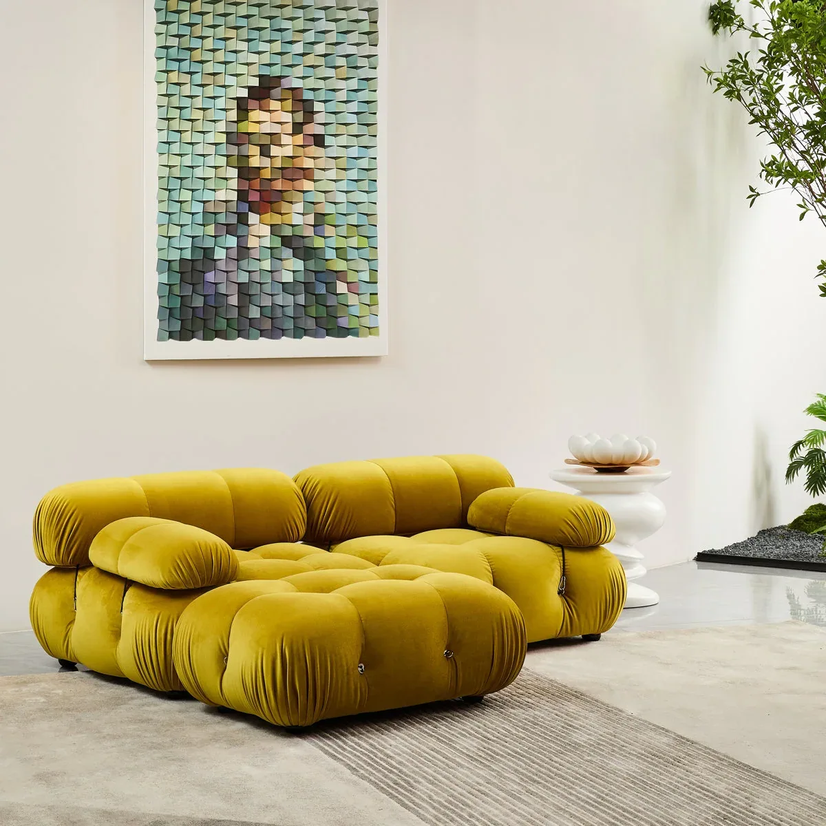 Daimion Tufted Modular Sofa