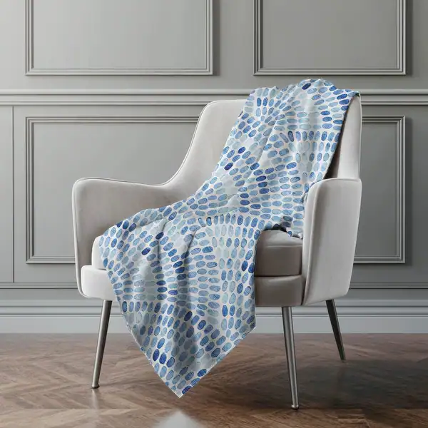 Modern Mosaic Throw Blanket