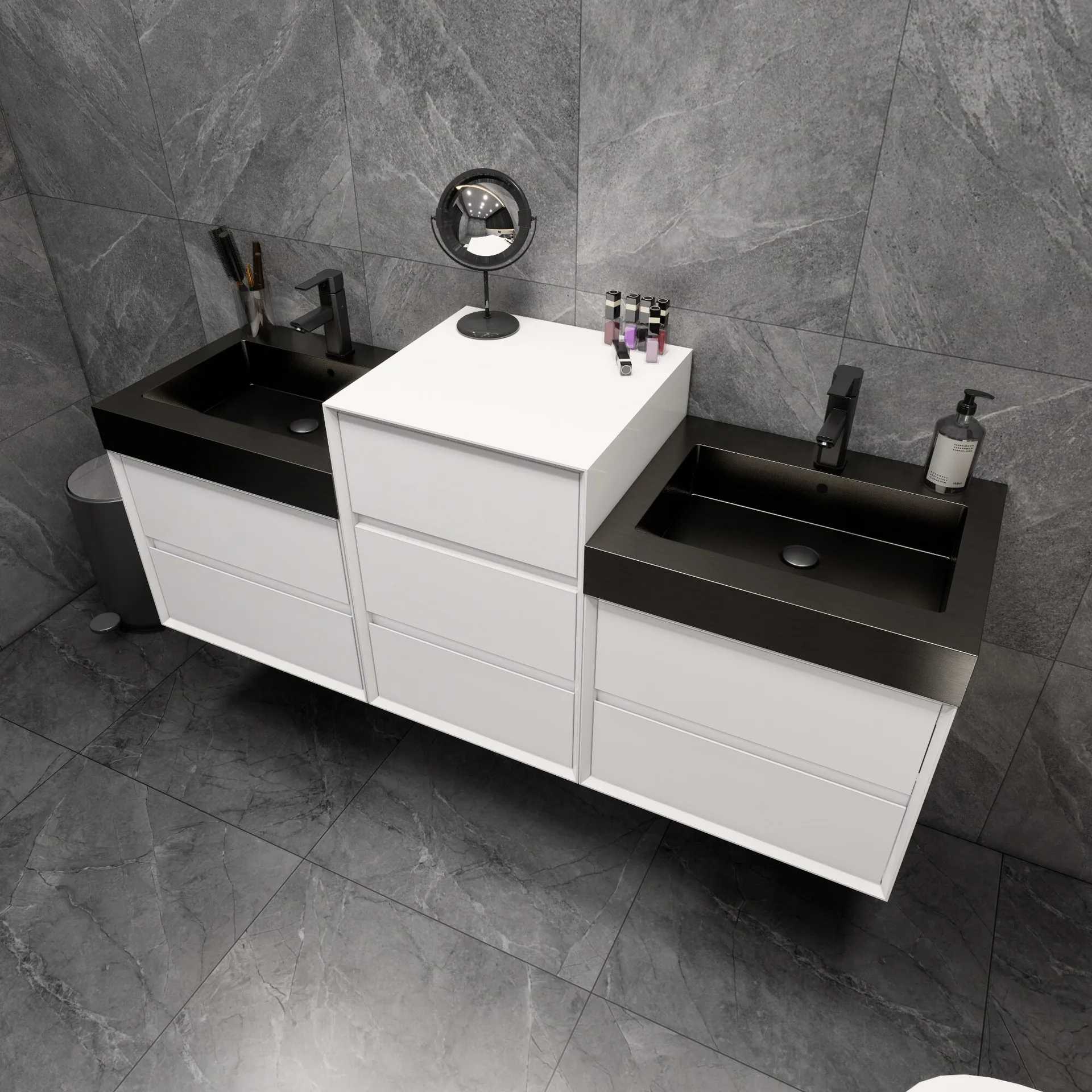 Double Bathroom Vanity