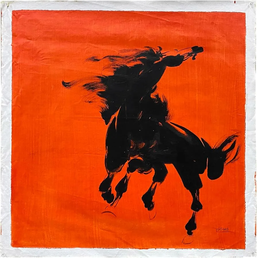 Contemporary Horse Framed Wall Art