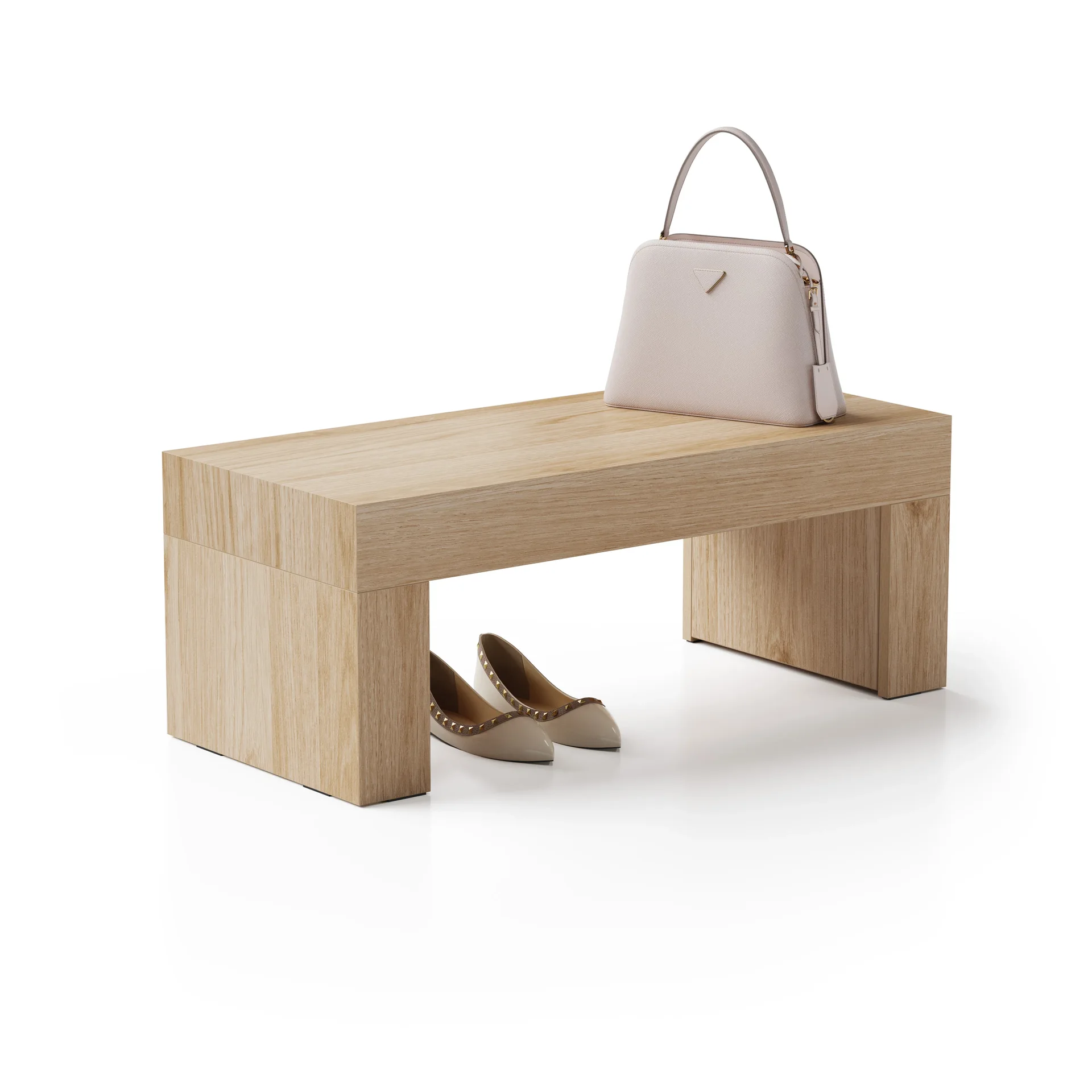 Evolution Bench, Light Oak