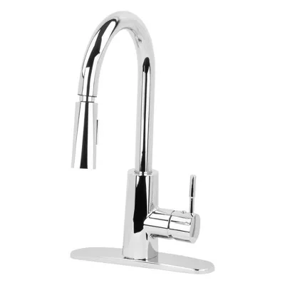Tehila Chrome Gooseneck Faucet