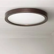 Amax Lighting Round Bronze Ceiling Light