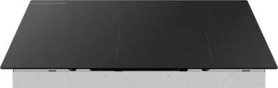 Black Glass Rectangular Cooktop