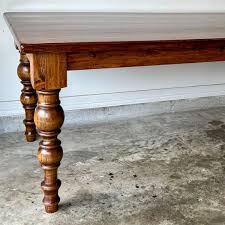 Rustic Farmhouse Wooden Dining Table
