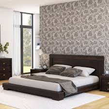 Minimalist Wood Platform Bed